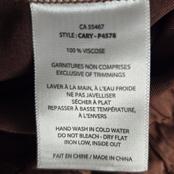 MELISSA NEPTON Brown Track Pants & Joggers - Picture 9 of 10